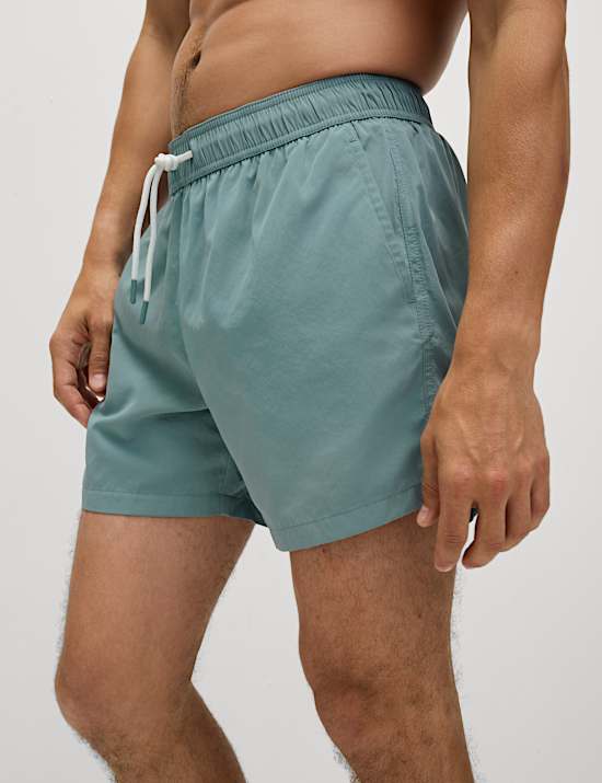 Quick Dry Plain Swim Shorts