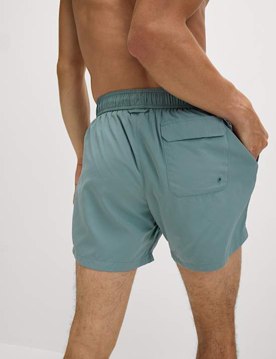 Quick Dry Plain Swim Shorts