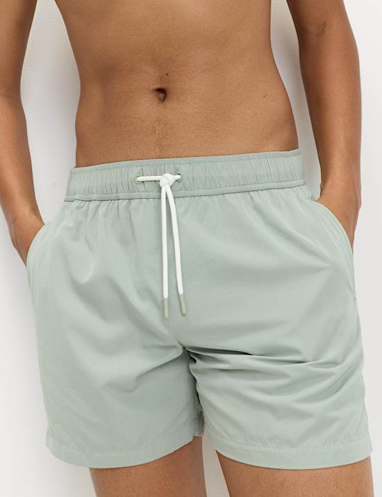 Quick Dry Plain Swim Shorts