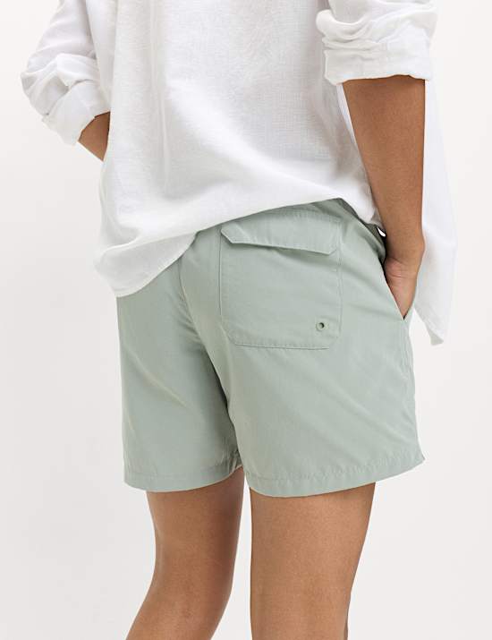 Quick Dry Plain Swim Shorts