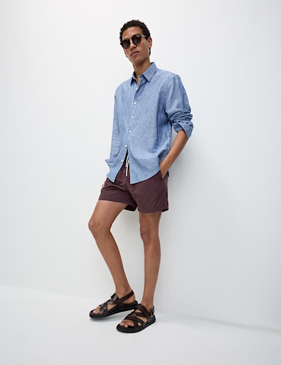 Quick Dry Plain Swim Shorts