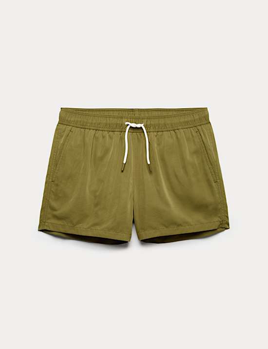 Quick Dry Plain Swim Shorts