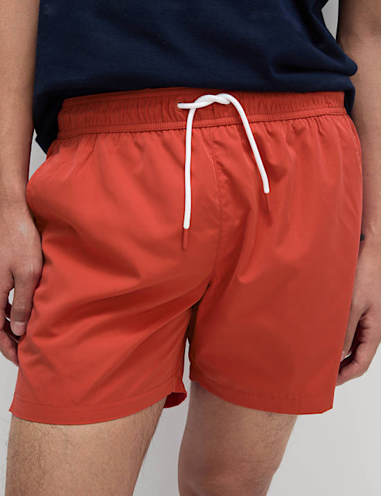 Quick Dry Plain Swim Shorts