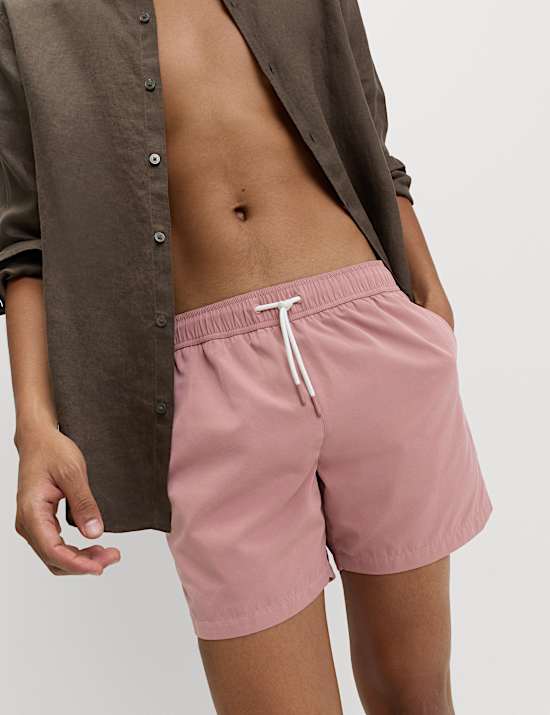 Quick Dry Plain Swim Shorts