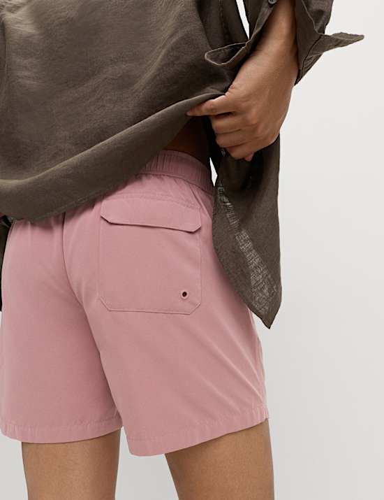 Quick Dry Plain Swim Shorts