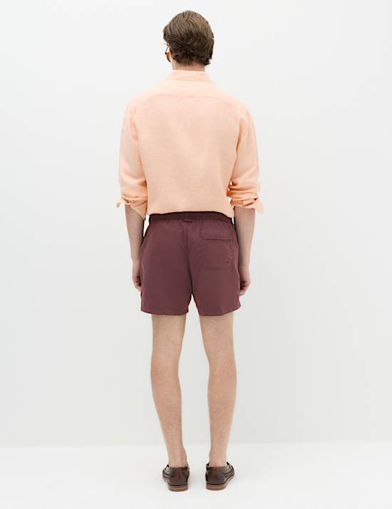 Schnell trocknende, einfarbige Schwimmshorts