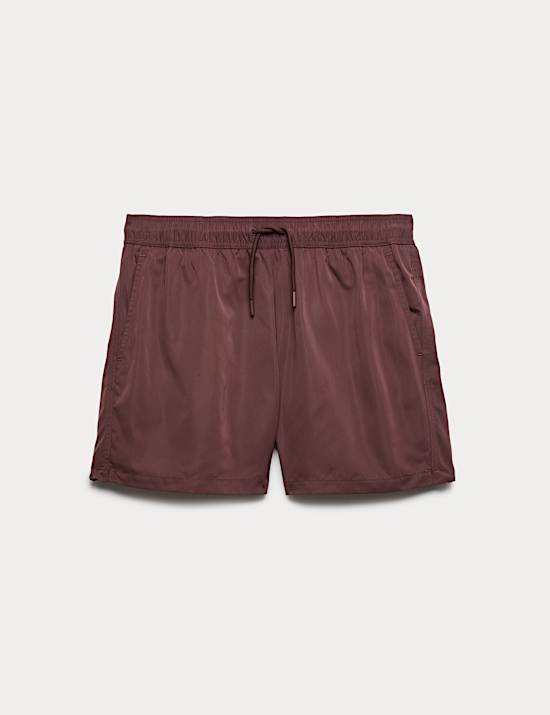 Schnell trocknende, einfarbige Schwimmshorts