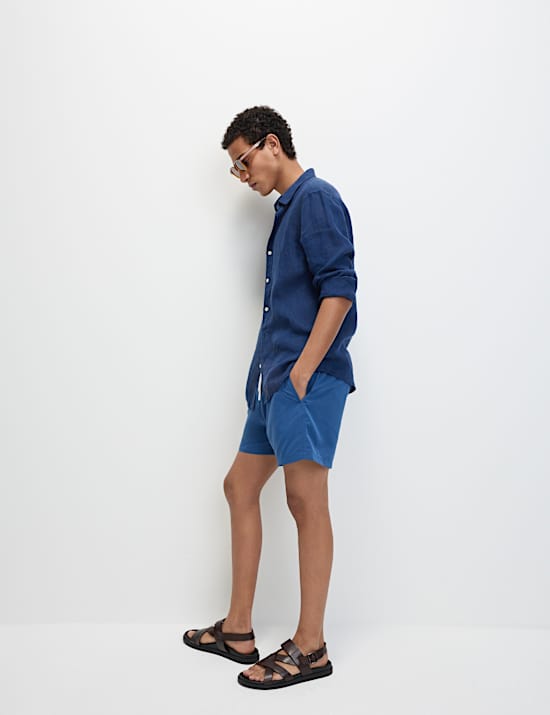 Quick Dry Plain Swim Shorts