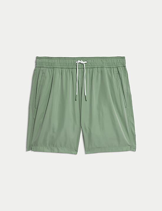 Μονόχρωμο μαγιό-σορτς που στεγνώνει γρήγορα