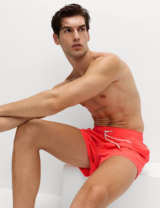 Quick Dry Plain Swim Shorts
