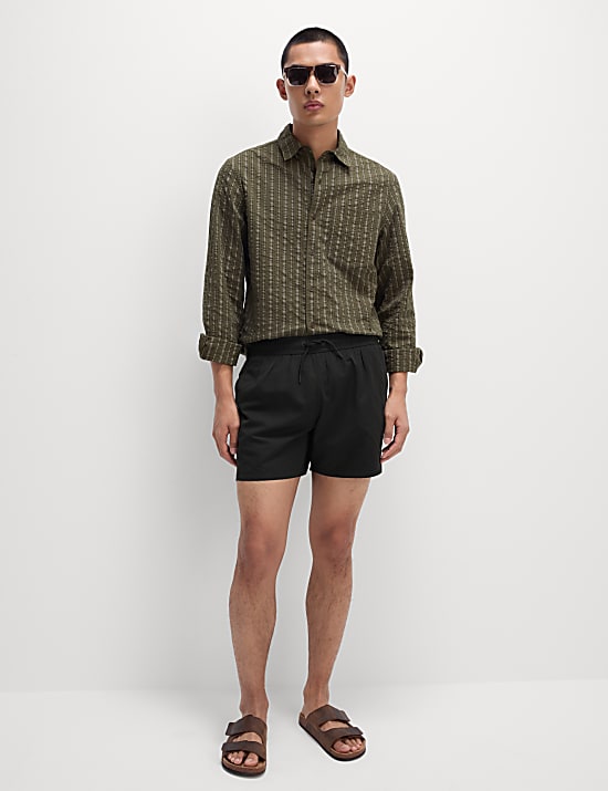 Quick Dry Plain Swim Shorts