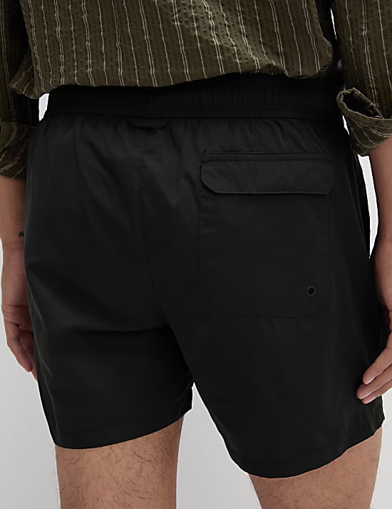 Quick Dry Plain Swim Shorts