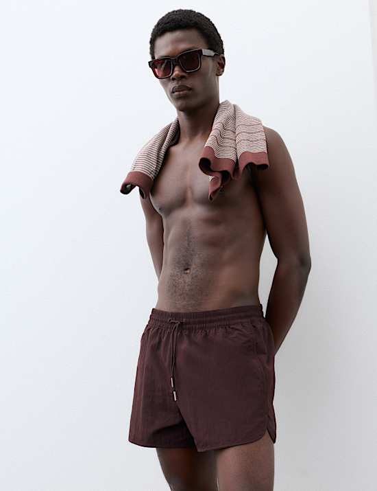 Retro Swim Shorts