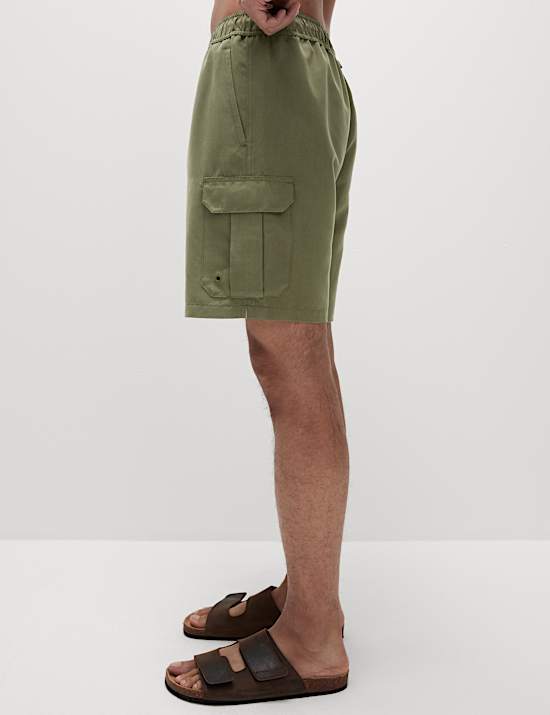 Quick Dry Longer Length Swim Shorts