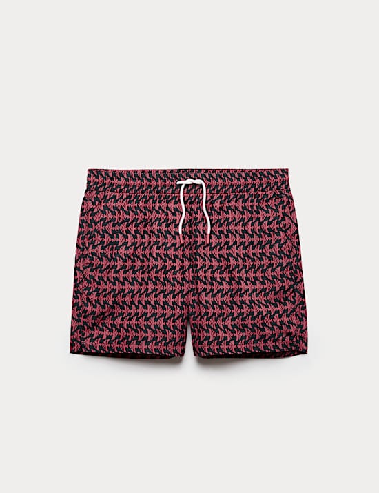 Quick Dry Printed Swim Shorts