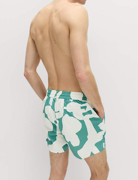 Quick Dry Printed Swim Shorts