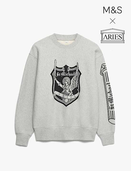 Sudadera de escote cerrado 100 % algod&oacute;n con gr&aacute;fico