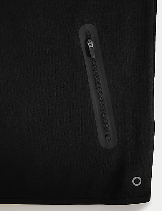 Cotton Rich Colour Block Zip Up Hoodie