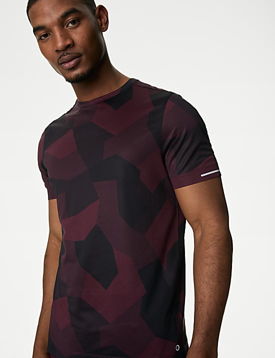 Printed Crew Neck T-Shirt