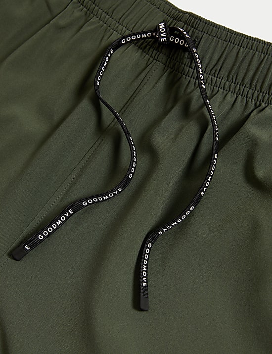 Stretch Drawstring Zip Pocket Joggers
