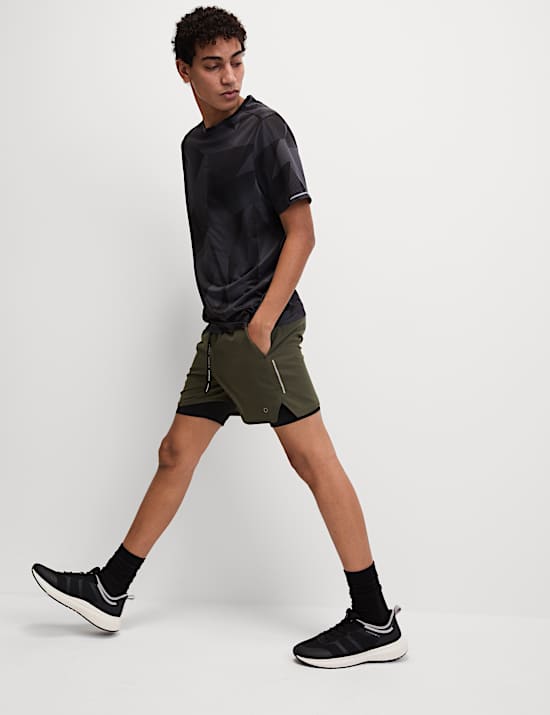 Layered Sport Shorts