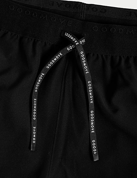 Short de sport effet superposé