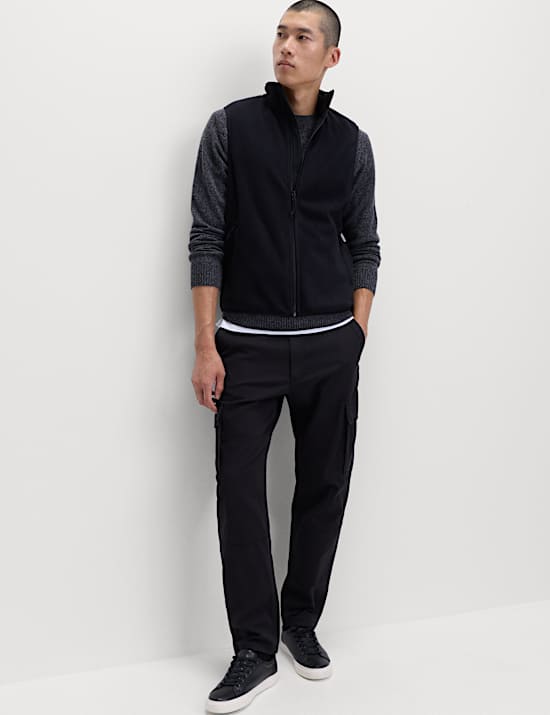 Micro Fleece Funnel Neck Gilet