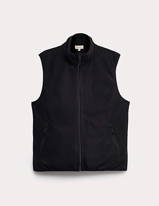 Micro Fleece Funnel Neck Gilet