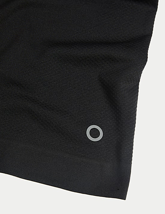 Funnel Neck Half Zip Top