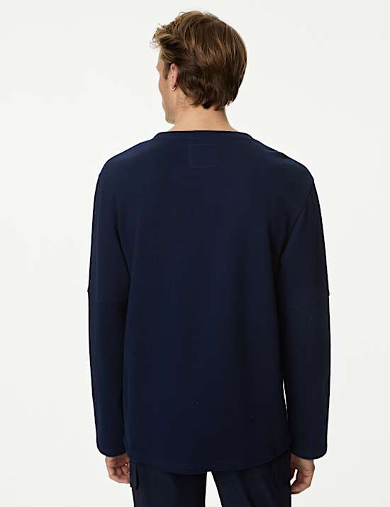 Pure Cotton Long Sleeve Top