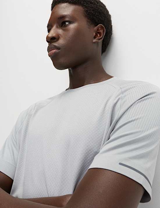 Naadloos sport-T-shirt