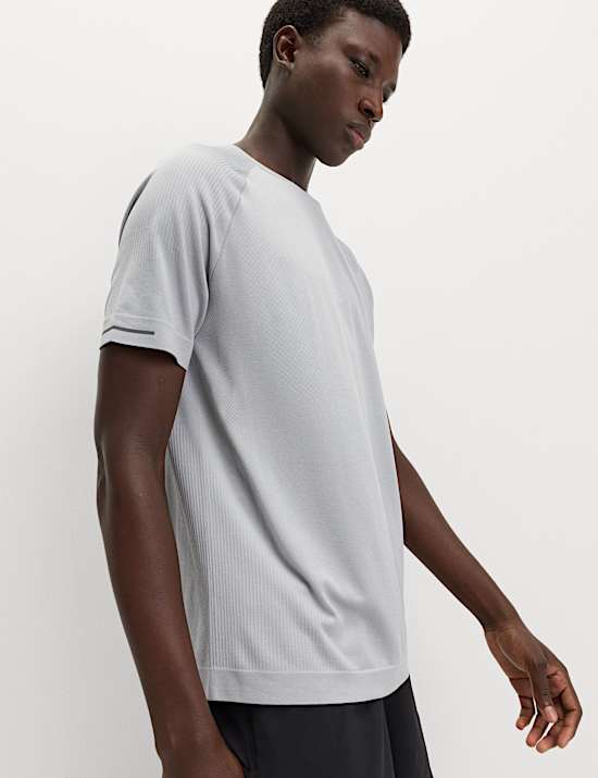 Naadloos sport-T-shirt