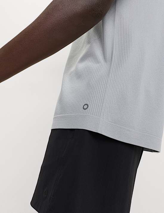 Naadloos sport-T-shirt