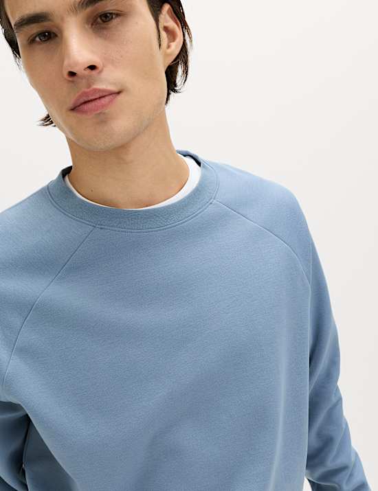 Performance Jersey Crew Neck Sweatshirt