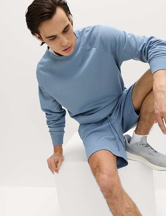 Performance Jersey Crew Neck Sweatshirt