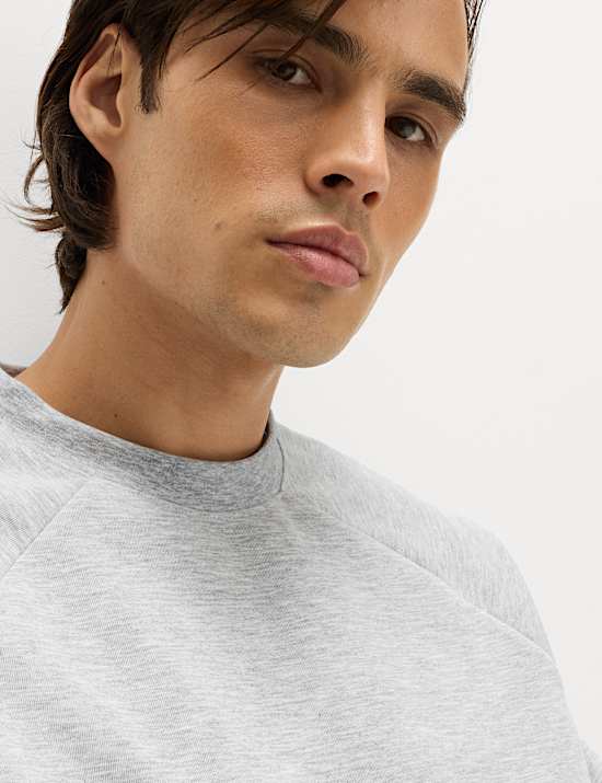 Performance Jersey Crew Neck Sweatshirt