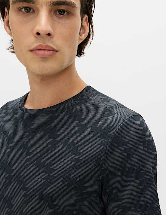 Printed Crew Neck T-Shirt