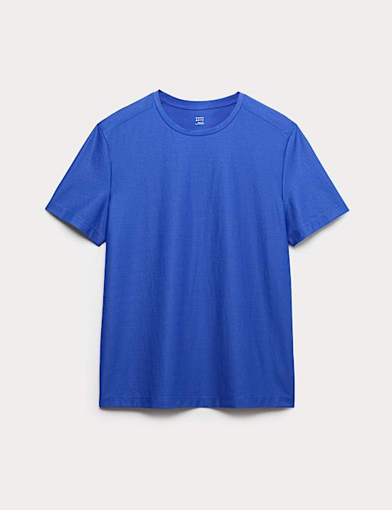 Activewear Jacquard Mesh Stripe T-Shirt