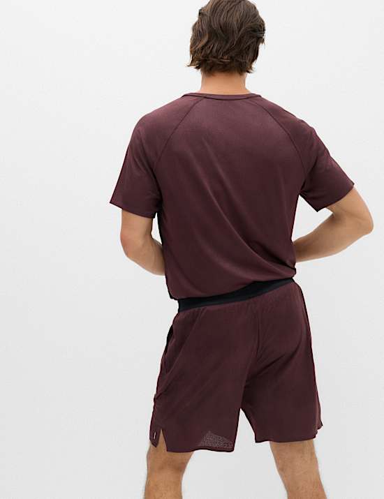 Jacquard Cloud 7" Elasticated Waist Sports Shorts