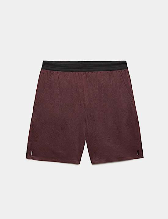 Jacquard Cloud 7" Elasticated Waist Sports Shorts