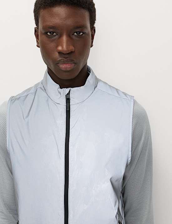 Reflective Woven Sports Gilet with Stormwear™
