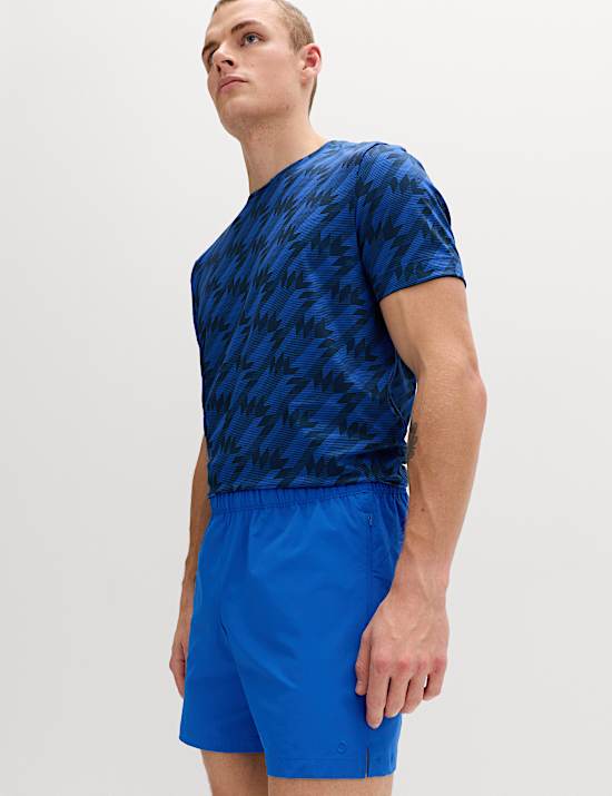 Regular Fit 5 Inch Stretch Sports Shorts