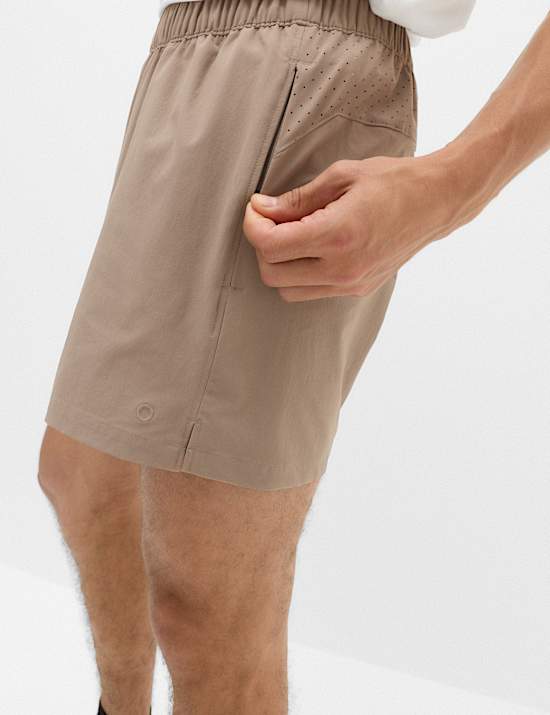 Regular Fit 5 Inch Stretch Sports Shorts