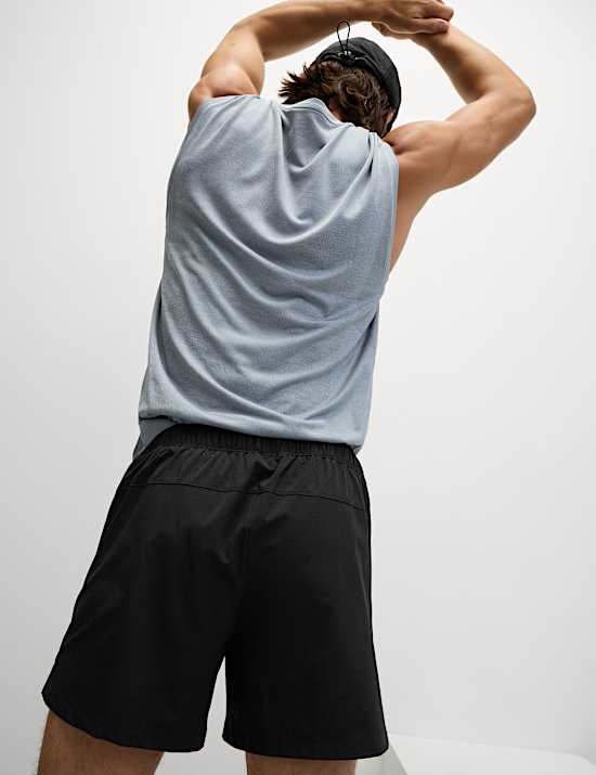 Short de sport extensible coupe standard 13 cm