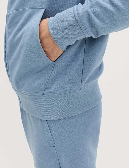 Performance Jersey Zip through Hooded Jacket