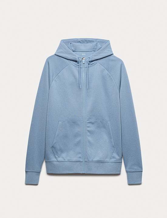 Performance Jersey Zip through Hooded Jacket