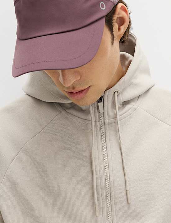 Veste Performance en jersey &agrave; capuche et fermeture zipp&eacute;e