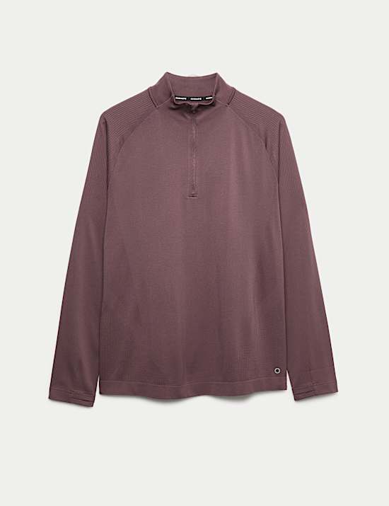 Seamfree Half Zip Sports Top