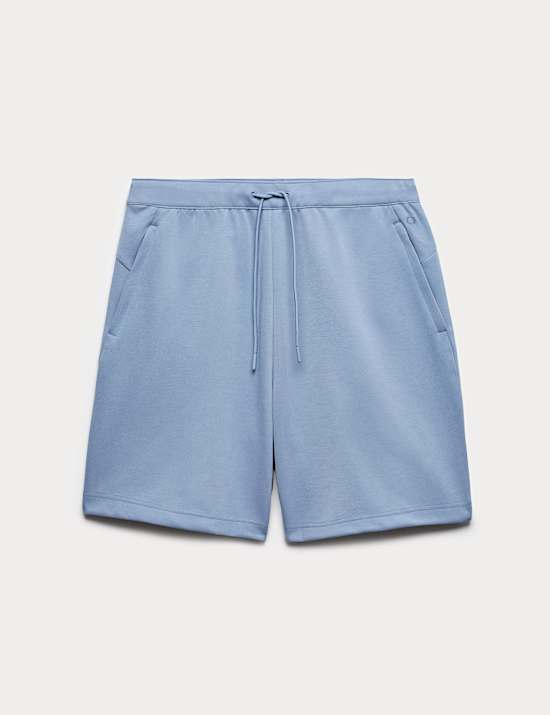 Pantalones cortos t&eacute;cnicos de punto de 23 cm