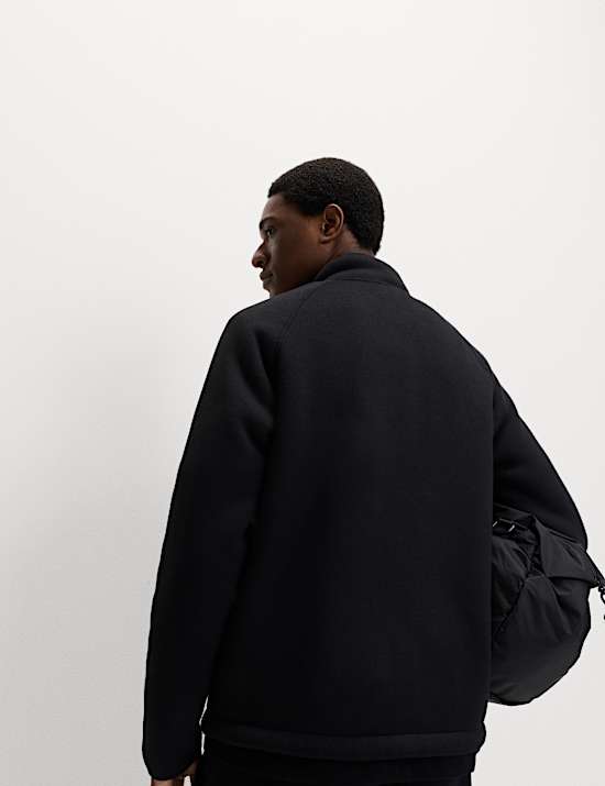 Zip Up Funnel Neck Fleece